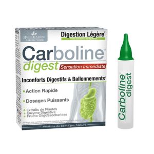 Carboline Digest - Inconforts digestifs et ballonnements - 10 Unicadoses