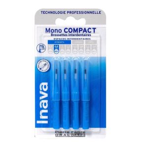 Brossette interdentaire Mono Compact - ISO 1 0,8mm - 4 brossettes