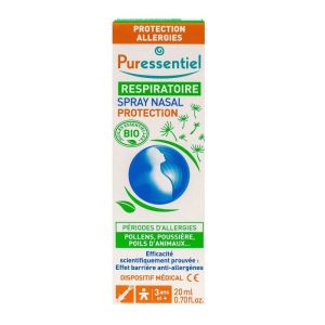 Spray Nasal Protection Allergies - Pollen Poussière Poils - 20ml