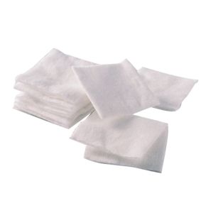 Rectangles de coton Bio 7,5 x 10 cm - Sachet de 180