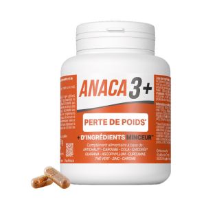 Anaca3+ - Perte de Poids Ingrédients Minceur - 120 gélules