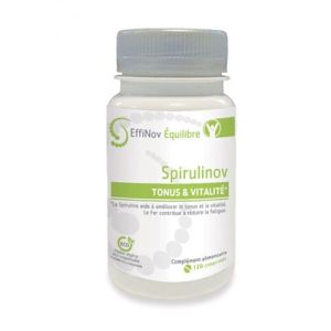 Spirulinov - Tonus et Vitalité - 120 comprimés