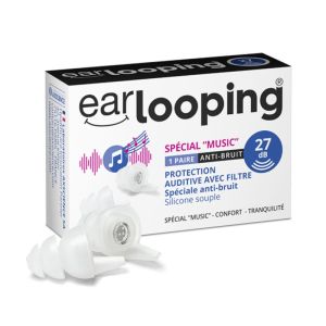 Earlooping® - Protection Anti-bruit Spéciale Music - 27 dB