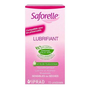 Lubrifiant - Inconfort sexuel - Lubrifie et hydrate - 15 unidoses 1,5ml