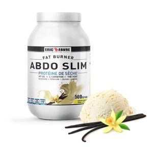 Abdo Slim - Protéine de sèche - Fat Burner - Silhouette Abdo Bonus - Vanille - 500g