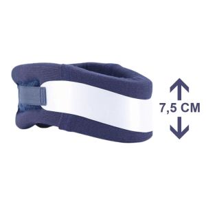 Collier cervical Bleu marine - C2 - Hauteur de cou 7,5 CM