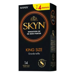 Skyn King Size - Grande taille - 14 préservatifs sans latex