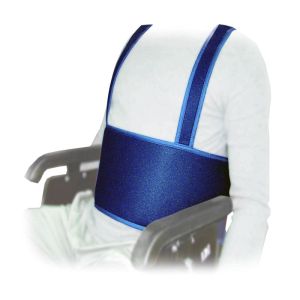 Brassière sécurité Dugaran avec bretelles pour fauteuil roulant