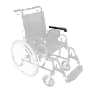 Manchette gauche pour accoudoir demi lune pour fauteuil roulant ALTO+ NV