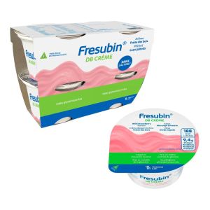 Fresubin - DB Crème - Fraise des bois - 4 x 200g