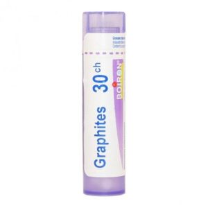 Graphites 30Ch - Affections dermatologiques Problèmes intestinaux - Dose 200 Globules