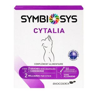 Symbiosis Cytalia - 2 Souches Micro-encapsulées - Infection Urinaire - 30 sticks Orodispersibles