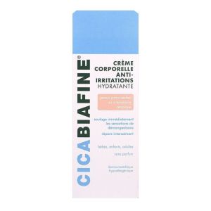 Cicabiafine - Crème corporelle anti-irritation hydratante - Peaux extra-sèches Tendance atopique - Tube 200ml