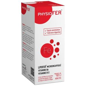 Physiofer Lipofer - Microencapsulé - Adulte - Solution Buvable 120 ml