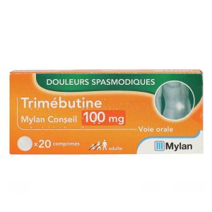 Trimébutine 100 mg - Douleurs spasmodiques - 20 comprimés