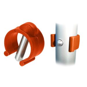 Clip Orange pour régler hauteur béquille tube de 22mm