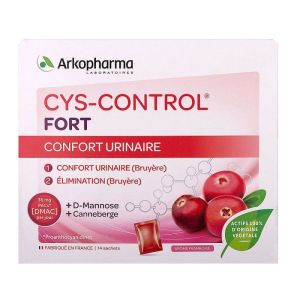 Cys-Control Fort 4g - Inconfort urinaire - 14 sachets
