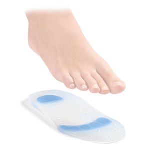 Semelle orthopédique en silicone Protect Insole pour amortir les chocs aux pieds x2 - MEDI