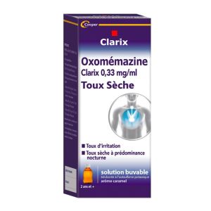 CLARIX - Oxomémazine 0,33MG/ML - 150ML