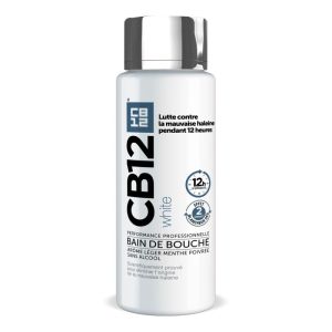 CB12 - Bain de Bouche White - Haleine neutre - 250ml