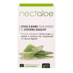 Nectaloe - Apaiser système digestif - 20 sticks