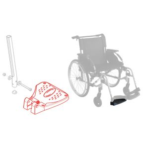 Câle pied pour fauteuil roulant