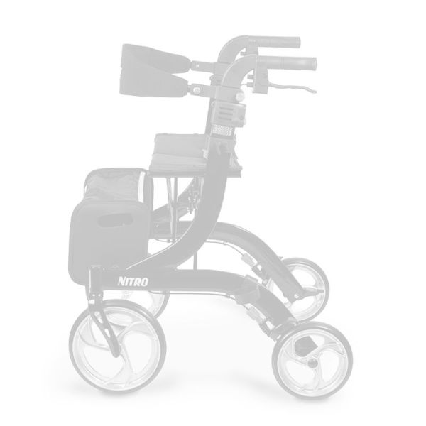 Patin de frein pour Rollator Nitro M ou L - Côté Gauche