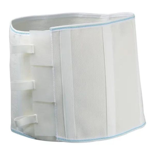 Ceinture de soutien abdominale Stomex Blanche pour patient avec une stomie