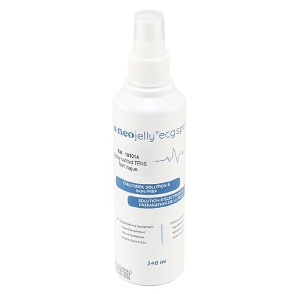 NeoJelly - Spray contact Tens pour électrode auriculaire de stimulation du nerf vague