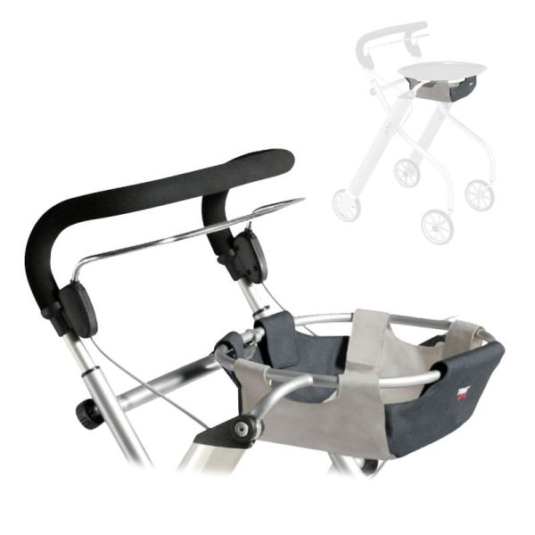Panier en tissus pour rollator Let's Go Indoor - Petit modèle