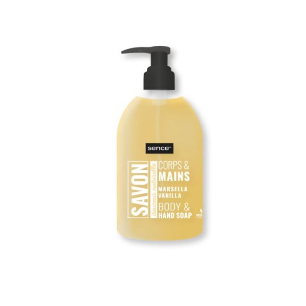 Savon Corps et Mains - Douceur naturelle - Vanille - 500 ml