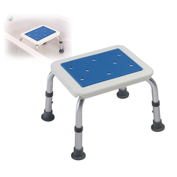 Tabouret De Toilette Ergonomique – Marchepied Pour Salle De Bain, Antidérapant, Stable (bleu, Gris, Beige)