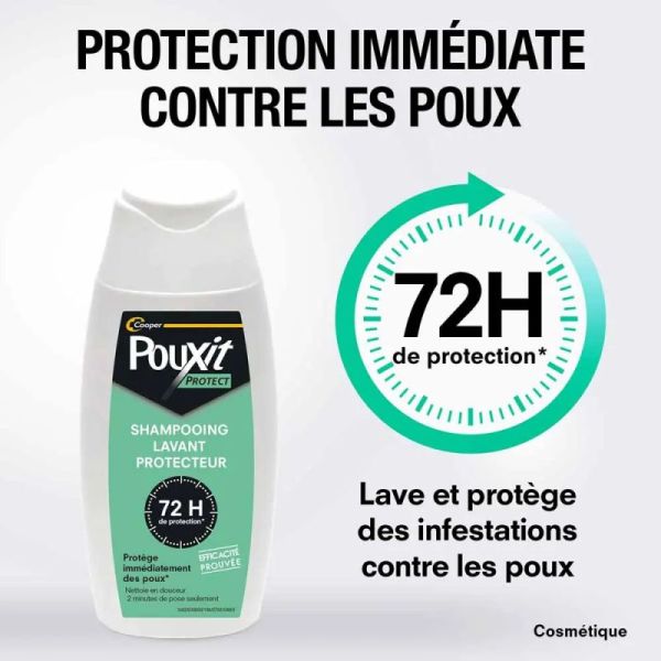 Shampoing Lavant Protecteur 72H - Anti Poux - 200 ml
