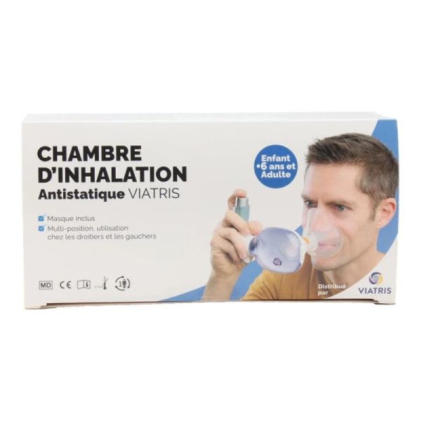 Chambre inhalation antistatique - Adulte et Enfant + de 6 ans