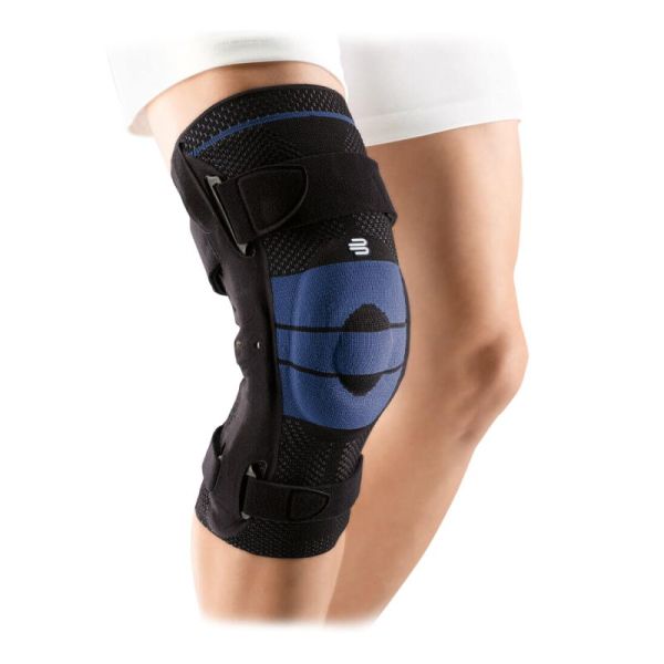 Attelle de genou GenuTrain S Pro - Noir - Gonarthrose Arthrites - Genou Droit