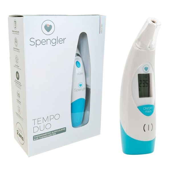 SPENGLER - Thermomètre Auriculaire et Frontal Tempo Duo