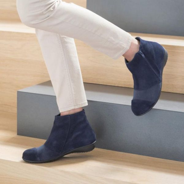 Bottines Hallux Valgus Caméléa HV - Bleu