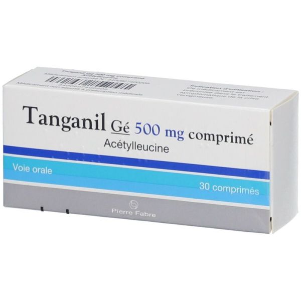 Tanganil Gé 500 mg - Crise vertigineuse - Adultes - 30 comprimés