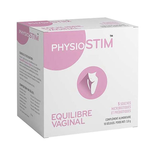 Physiostim équilibre vaginal - Vaginoses et vaginites - 10 gélules