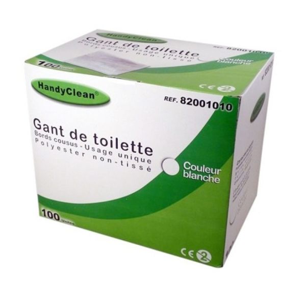 Sensiglove Gant de Toilette à Usage Unique 50 Gants pas cher