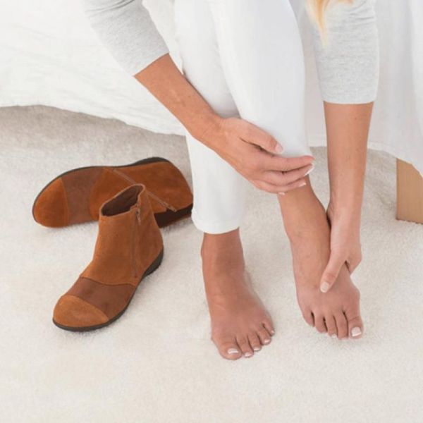 Bottines Hallux Valgus Caméléa HV - Marron