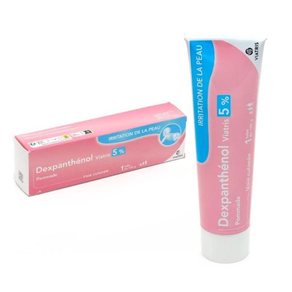 Pommade Dexpanthenol 5% - Irritation de la peau Erythème fessie - Tube 30g