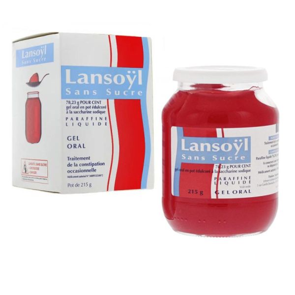 Gel oral Lansoyl - Sans sucre - Constipation occasionnelle - 215G