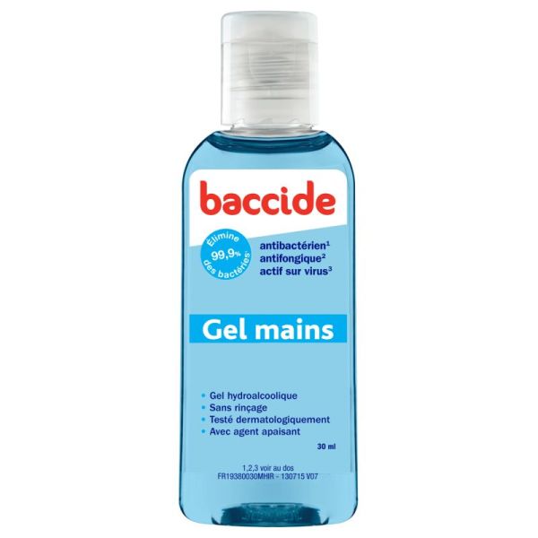 Gel Hydroalcoolique Mains Bleu Pres 50 - Flacon 30ml