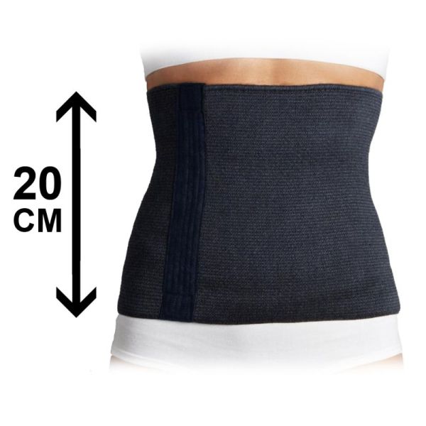 Ceinture Chaleur - Hauteur 20 CM - Anthracite