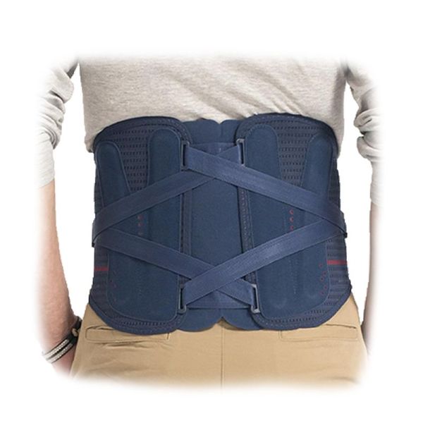 Ceinture de dos - Lombogib® Evolution - Bleu - Hauteur 26 cm