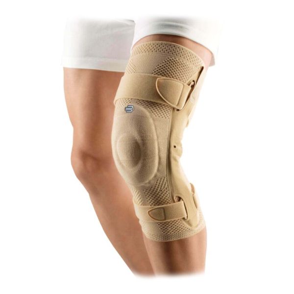 Attelle de genou GenuTrain S Pro - Beige - Gonarthrose Arthrites - Genou Gauche