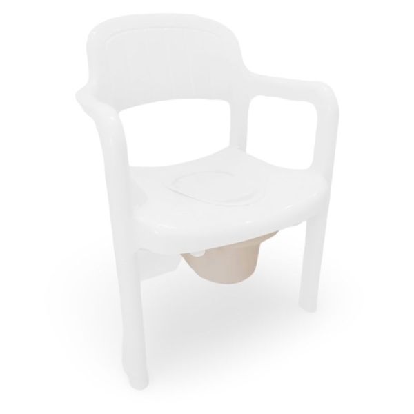 Seau sans couvercle pour chaise percée Madrigal