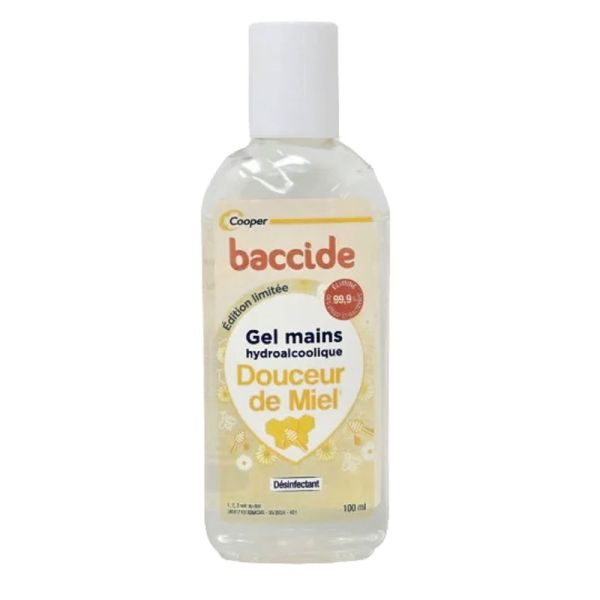 Gel hydralcoolique Mains - Désinfectant - Douceur de Miel - Flacon 30 ml