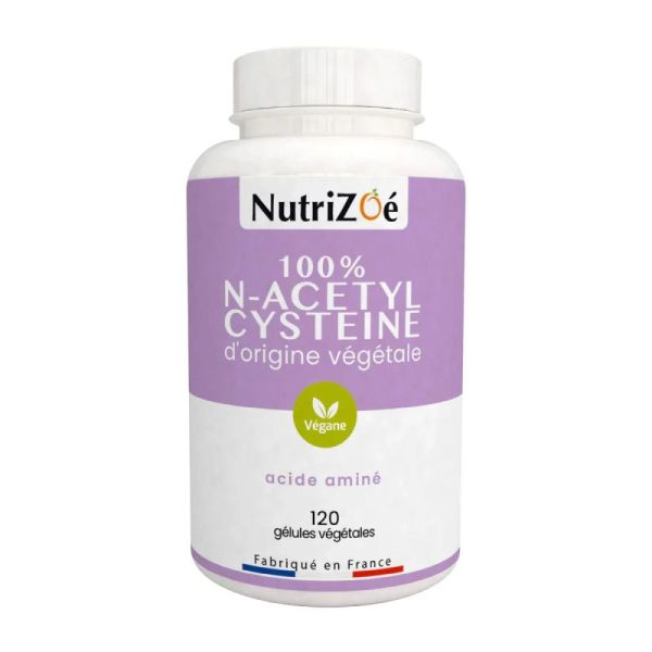 Nutrizoé - N-Acetyl-Cysteine - Ongles Cheveux Peau - 60 gélules